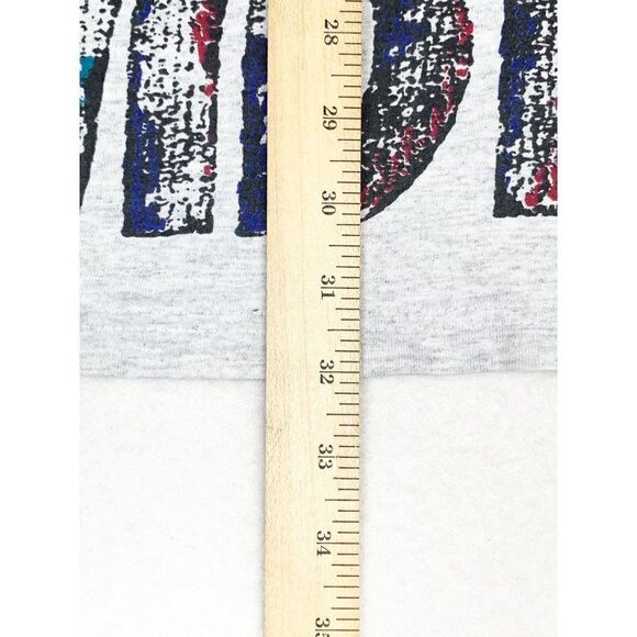 Vintage Umbro T-Shirt XXL Grey Soccer Football Sports Single Stitch - Picture 8 of 9